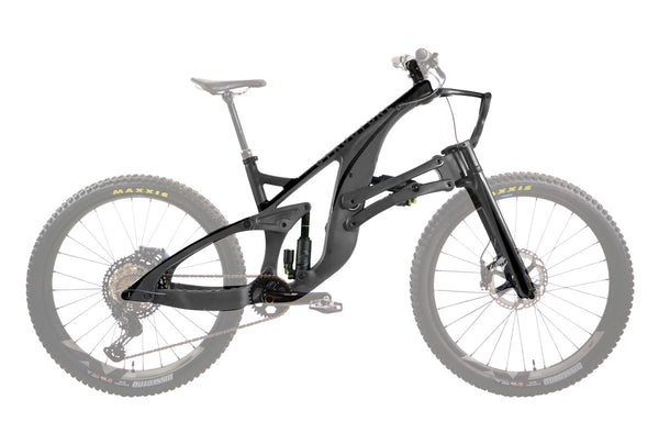 SCW1 Janus Black - Frame, Fork and Shocks Set - StructureCycles